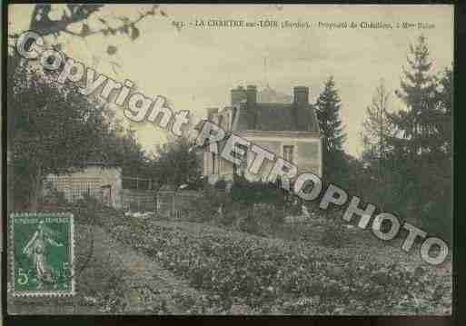 Ville de CHARTRESURLELOIR(LA) Carte postale ancienne