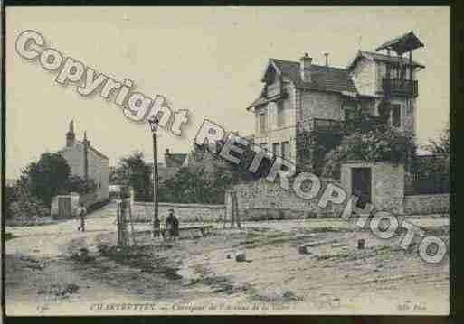 Ville de CHARTRETTES Carte postale ancienne