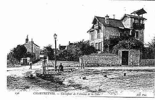 Ville de CHARTRETTES Carte postale ancienne