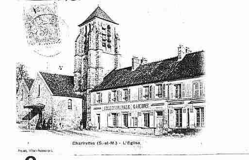 Ville de CHARTRETTES Carte postale ancienne