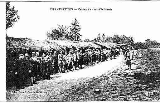 Ville de CHARTRETTES Carte postale ancienne