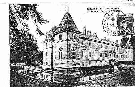 Ville de CHARTRETTES Carte postale ancienne