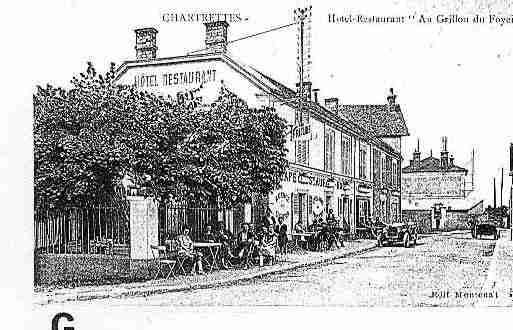 Ville de CHARTRETTES Carte postale ancienne