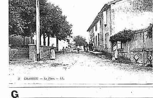 Ville de CHASSIEU Carte postale ancienne