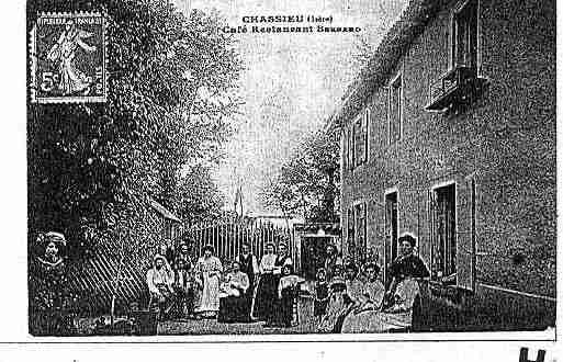 Ville de CHASSIEU Carte postale ancienne