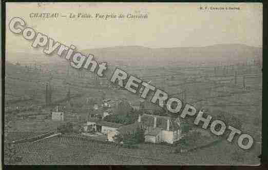 Ville de CHATEAU Carte postale ancienne