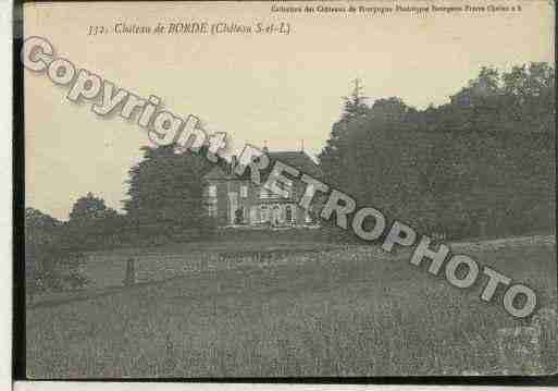 Ville de CHATEAU Carte postale ancienne