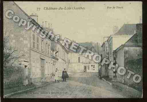 Ville de CHATEAUDULOIR Carte postale ancienne