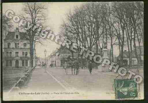 Ville de CHATEAUDULOIR Carte postale ancienne