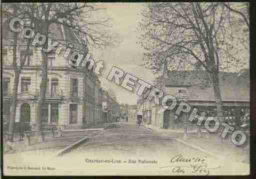 Ville de CHATEAUDULOIR Carte postale ancienne