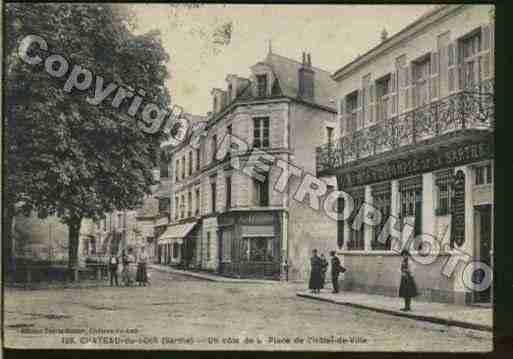 Ville de CHATEAUDULOIR Carte postale ancienne