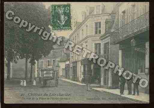 Ville de CHATEAUDULOIR Carte postale ancienne