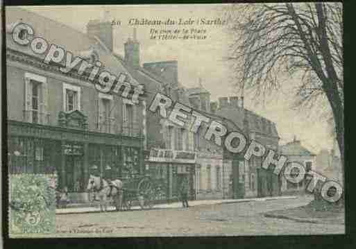 Ville de CHATEAUDULOIR Carte postale ancienne