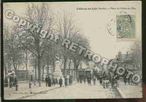 Ville de CHATEAUDULOIR Carte postale ancienne