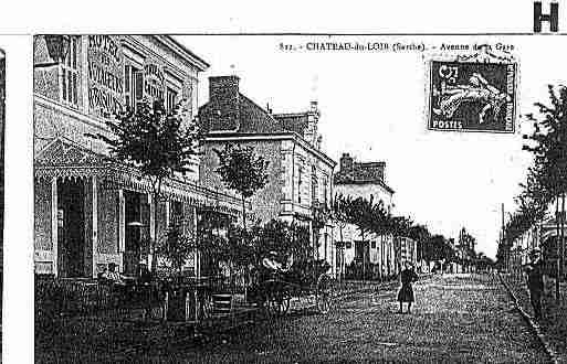 Ville de CHATEAUDULOIR Carte postale ancienne