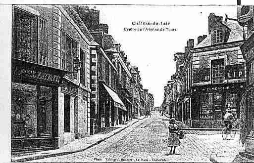 Ville de CHATEAUDULOIR Carte postale ancienne