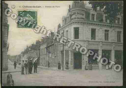 Ville de CHATEAUDULOIR Carte postale ancienne