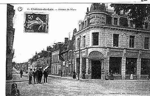 Ville de CHATEAUDULOIR Carte postale ancienne