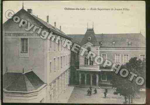 Ville de CHATEAUDULOIR Carte postale ancienne