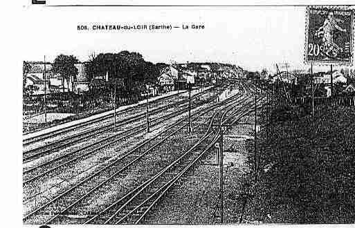 Ville de CHATEAUDULOIR Carte postale ancienne