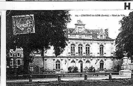 Ville de CHATEAUDULOIR Carte postale ancienne