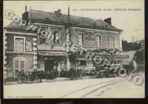 Ville de CHATEAUDULOIR Carte postale ancienne