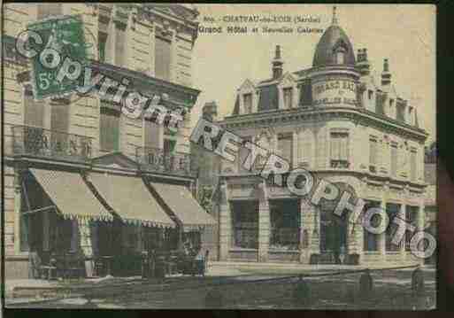 Ville de CHATEAUDULOIR Carte postale ancienne