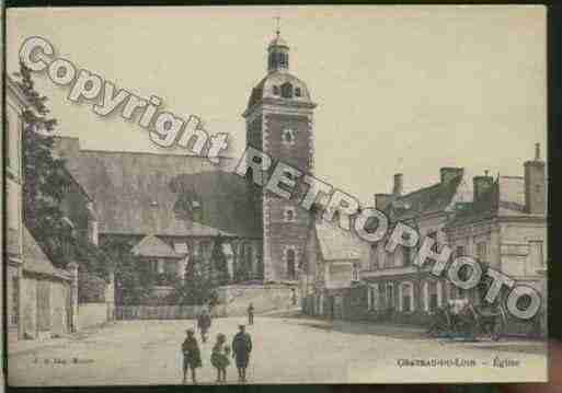 Ville de CHATEAUDULOIR Carte postale ancienne