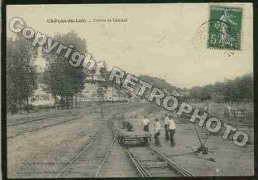 Ville de CHATEAUDULOIR Carte postale ancienne