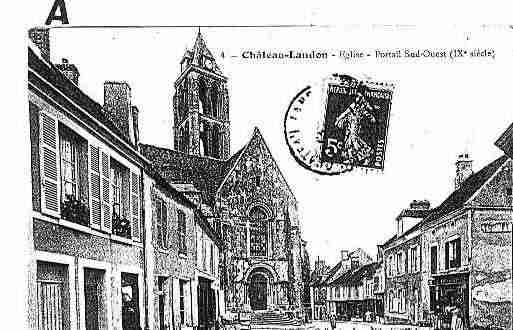 Ville de CHATEAULANDON Carte postale ancienne