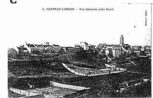 Ville de CHATEAULANDON Carte postale ancienne