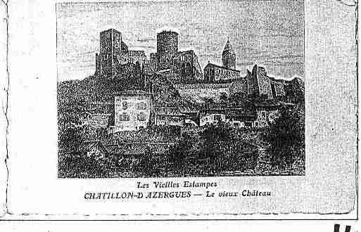 Ville de CHATILLON Carte postale ancienne