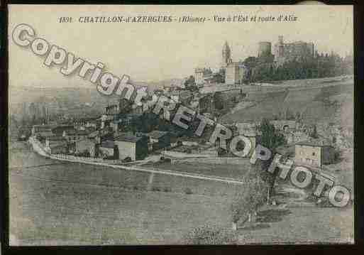 Ville de CHATILLON Carte postale ancienne