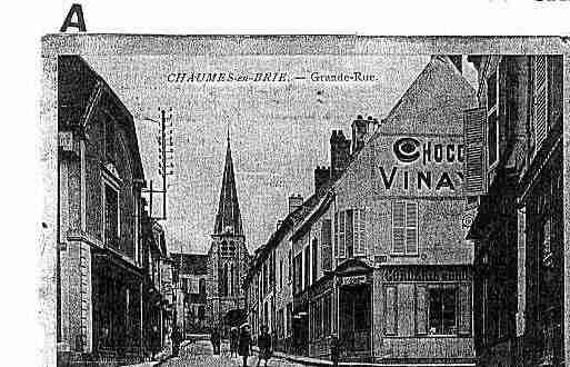 Ville de CHAUMESENBRIE Carte postale ancienne