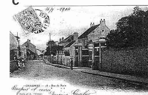 Ville de CHAUMESENBRIE Carte postale ancienne