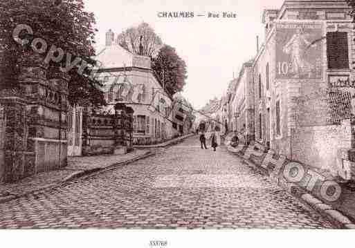 Ville de CHAUMESENBRIE Carte postale ancienne