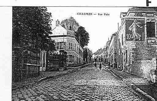 Ville de CHAUMESENBRIE Carte postale ancienne