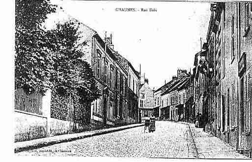 Ville de CHAUMESENBRIE Carte postale ancienne