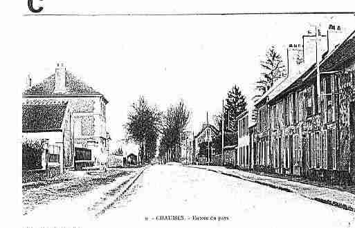 Ville de CHAUMESENBRIE Carte postale ancienne