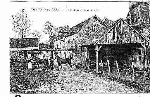 Ville de CHAUMESENBRIE Carte postale ancienne