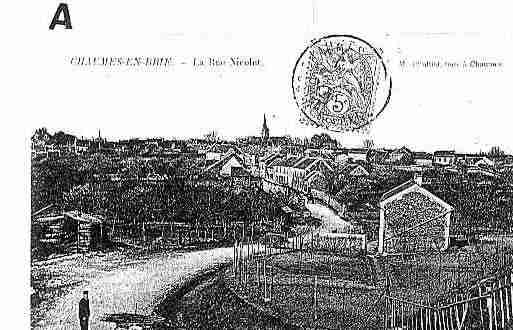 Ville de CHAUMESENBRIE Carte postale ancienne