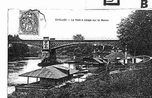 Ville de CHELLES Carte postale ancienne