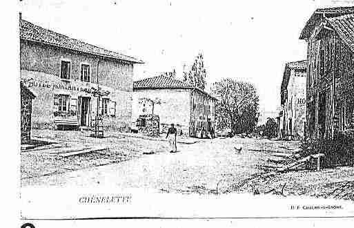 Ville de CHENELETTE Carte postale ancienne