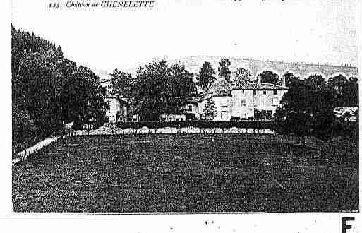 Ville de CHENELETTE Carte postale ancienne