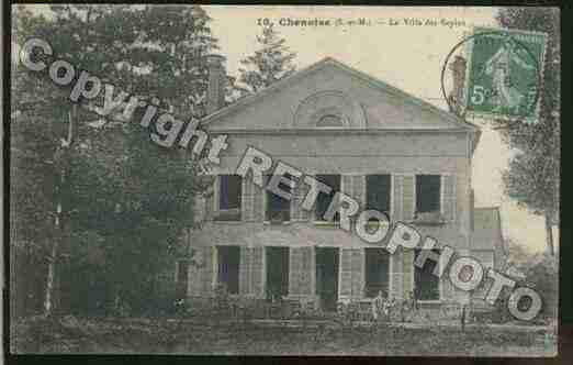 Ville de CHENOISE Carte postale ancienne