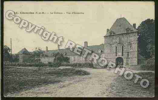 Ville de CHENOISE Carte postale ancienne