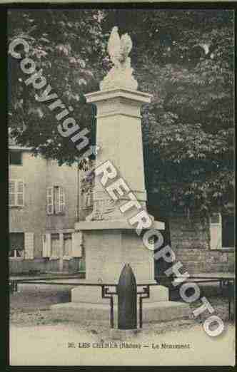 Ville de CHERES(LES) Carte postale ancienne