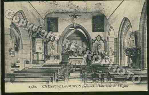 Ville de CHESSY Carte postale ancienne