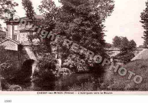 Ville de CHESSY Carte postale ancienne