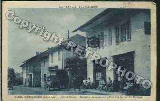 Ville de CHINDRIEUX Carte postale ancienne